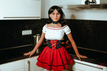 Dollfits Outfit „Blackrose“ (ohne Strümpfe)